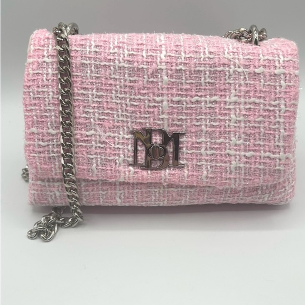 Pink Tweed Purse
